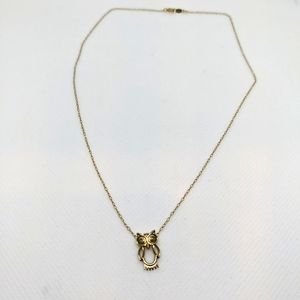Vintage Wells 1/20 12K Gold Filled Owl Necklace